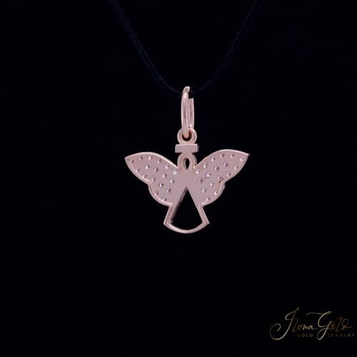 Alternative view of Angel Zirconia Pendant