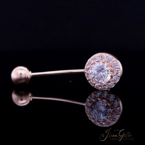 Navel Zirconia Piercing