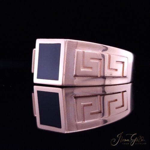 Alternative view of Men's Enamel Ring