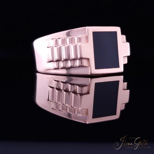 Alternative view of Men's Enamel Ring