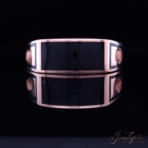 Men's Enamel Ring