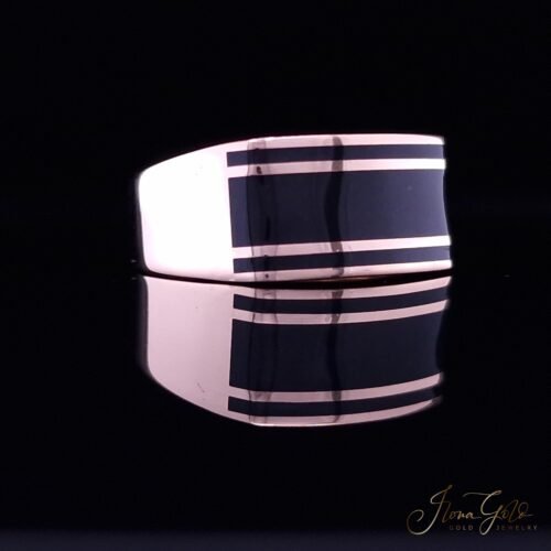Alternative view of Men's Enamel Ring