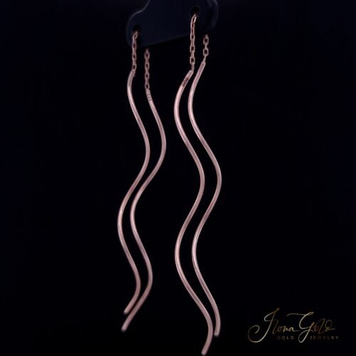 Alternative view of Chain Drop Earrings