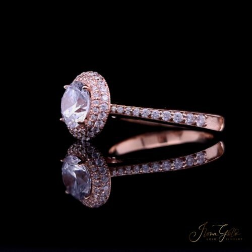 Alternative view of IG Solitaire Zirconia Ring